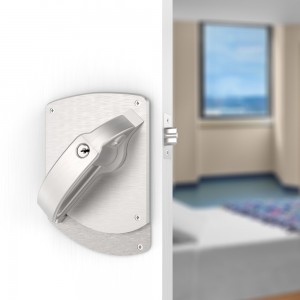 Accurate Lock CH-CYL Anti Ligature - Crescent Cylindrical Lockset 