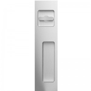 Accurate Lock 7-3/4" Rectangular Flush Pull with Thumbturn (Concealed) - FC7346T