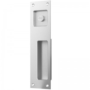 Accurate Lock 9" Rectangular Flush Pull with ER - FE9006E