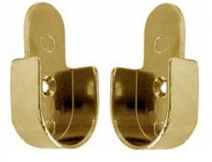 Round Flanges For 1 1/6" Aluminum Round Rod (Pair)