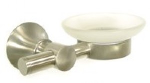 Deltana 88 Series 88SD Soap Holder w/Glass Dish