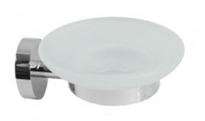 Deltana SOBE Soap Holder w/Glass Tray