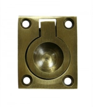 Deltana Flush Ring Pull 1 3/4"x 1 3/8" - FRP175