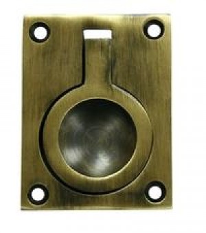 Deltana Flush Ring Pull 2 1/2"x 1 7/8" - FRP25