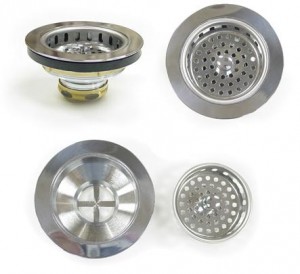 Deltana Kitchen Sink Strainer Solid Brass
