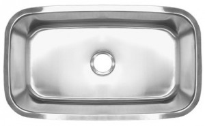 Deltana 31" Solid Stainless Steel Undermount Sink