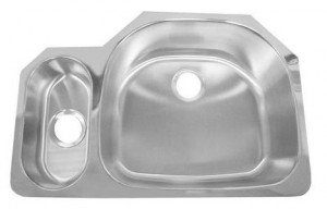 Deltana Solid Stainless Steel Undermount Sink