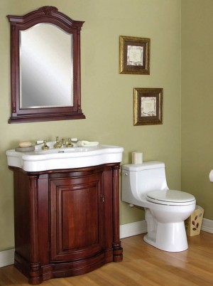 Galleria Wingate 30" Vanity with Sink $ Mirror