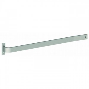 Hager 125S32D Bent Push Bar - Satin Stainless Steel