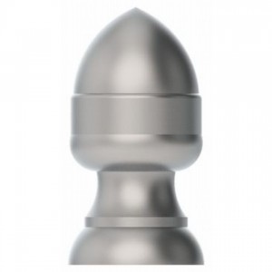 Hager 17164123 4-1/2" Standard Duty Acorn Hinge Tip Kit - Bright Brass