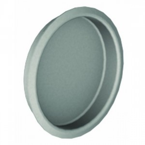 Hager 26304 2-7/16" Round Flush Pull, # 073783 - Satin Brass