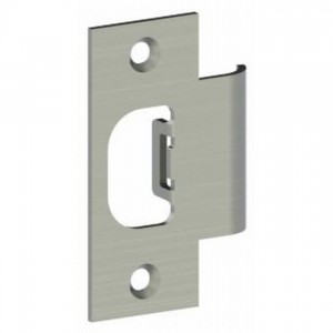 Hager 39334 T Strike with Plastic Dust Box - Satin Brass