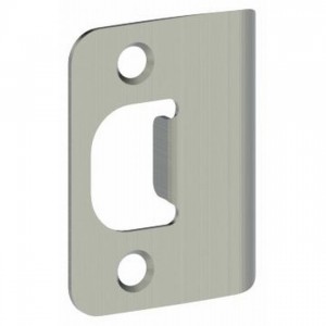 Hager 395826 Round Corner Full Lip Strike - Bright Chrome