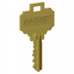 Hager 3961 5 Pin C Keyway Cut Key