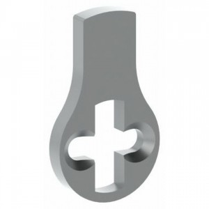 Hager 39752D Standard Cam for Mortise Cylinders - Zinc