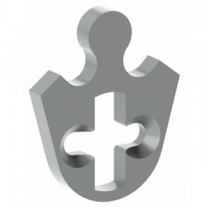 Hager 39782D Corbin Russwin / Best Cloverleaf Cam for Mortise Cylinders - Zinc