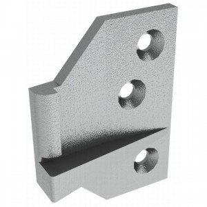 Hager 49113 Double Door Strike for 4700 Surface Vertical and Rim Exit Devices # 019301 - Bright Brass