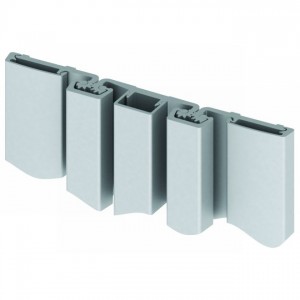 Hager 780257119HDCL 119" Full Surface Heavy Duty Double Roton Hinge # 037775 - Aluminum