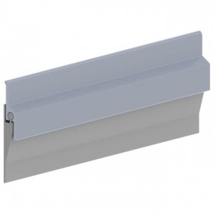 Hager 872SCLR84 84" Door Bottom Sweep - Aluminum