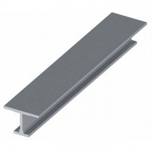 Hager 9101120 120" I-Beam Sliding Door Track Only # 096511 - Aluminum