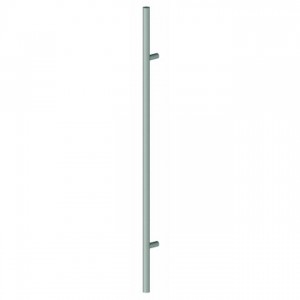 Hager 915B4BTB36 36" Back to Back Straight Mounting Vertical Door Pull with 20" Center to Center # 095145 - Satin Brass