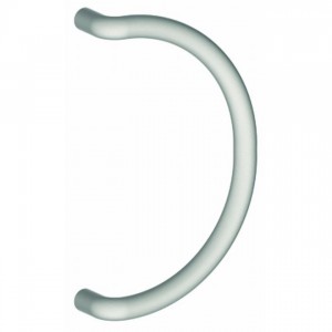 Hager 922B15ABTB10 C Shaped Continuous Door Pull with Back to Back Mounting and 10" Center to Center - Satin Bronze