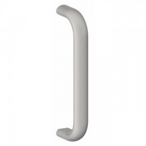 Hager 9E3 Oval Door Pull with 6" Center to Center # 078724 - Bright Brass