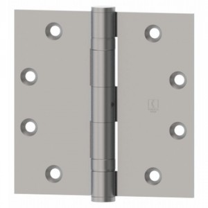 Hager BB127941210DNRP 4-1/2" x 4-1/2" Full Mortise Standard Weight Ball Bearing Hinge Non Removable Pin # 096976 - Satin Bronze