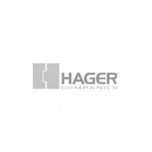Hager 967872 72" Pocket Door Set for 3' 125 Pound Door - Aluminum