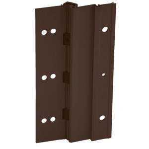 Ives 045HD 85" Heavy Duty Half Surface Continuous Hinge - Dark Bronze