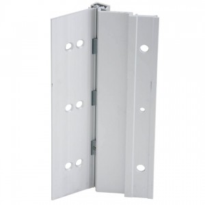 Ives 046HD 83" Heavy Duty Half Surface Continuous Hinge - Aluminum