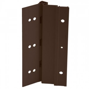 Ives 046HD 85" Heavy Duty Half Surface Continuous Hinge - Dark Bronze