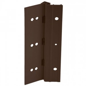 Ives 054HD 85" Heavy Duty Half Surface Continuous Hinge - Dark Bronze