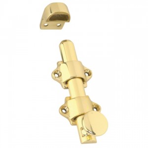 Ives 054M Dutch Door Bolt - Bright Brass