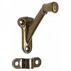 Ives 059 Handrail Bracket - Antique Brass