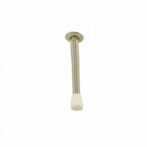 Ives 061F 4" Flexible Door Stop - Bright Nickel