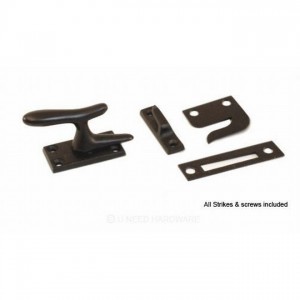 Ives 066A1 Casement Fastener with Multiple Strikes - Oil Rubbed Bronze
