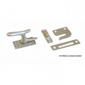 Ives 066A Casement Fastener with Multiple Strikes - Bright Nickel