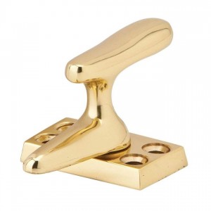 Ives 066 Casement Fastener with Multiple Strikes - Bright Brass