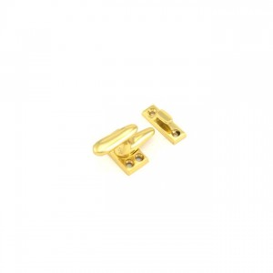 Ives 066 Casement Fastener with Multiple Strikes - Bright Brass