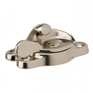 Ives 07A Window Lock - Bright Nickel
