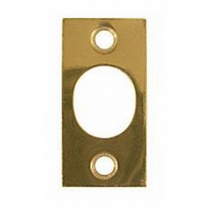 Ives 0940 Strike for 262 Flush Bolt - Bright Brass