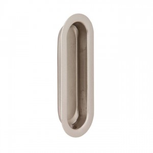 Ives 223B Oval Flush Pull - Satin Nickel