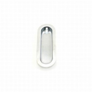 Ives 223B Oval Flush Pull - Satin Chrome