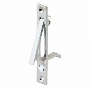 Ives 230B Sliding Door Edge Pull - Bright Chrome