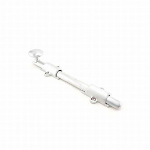 Ives 253B 12" Deluxe Surface Bolt with Multiple Strikes - Satin Chrome