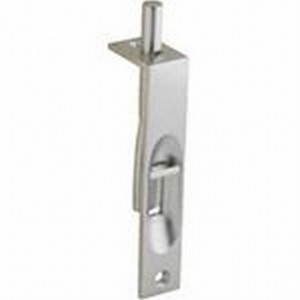 Ives 261B 4" Manual Flush Bolt - Bright Chrome