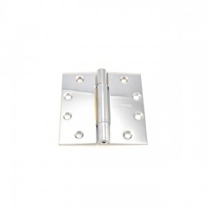 Ives 3CB1412 4-1/2" x 4-1/2" Full Mortise Three Knuckle Concealed Bearing Standard Weight Hinge - Bright Chrome
