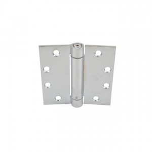 Ives 3SP1412 4-1/2" x 4-1/2" Standard Weight Spring Hinge - Bright Chrome