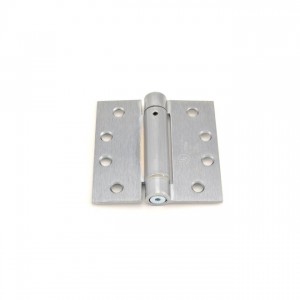 Ives 3SP14 4" x 4" Standard Weight Spring Hinge - Satin Chrome